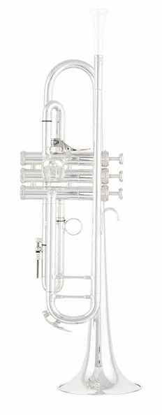 King 2055T Silver Flair Trumpet vooraanzicht