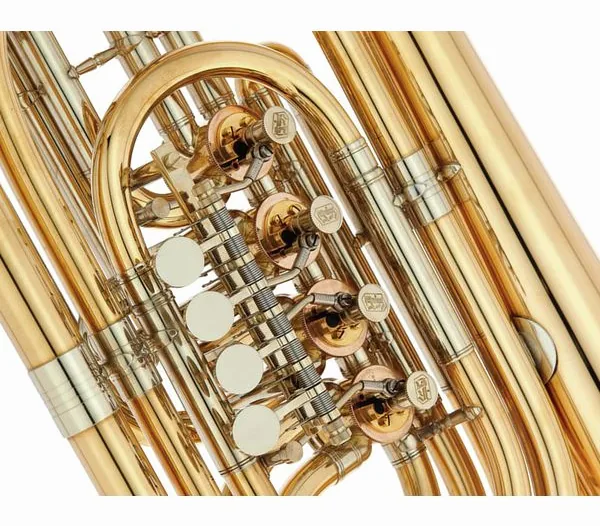 Krinner Bb-Bass Trumpet 4 valve GM raw detail 5
