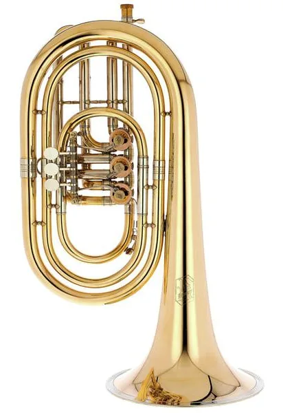 Krinner Bb-Bass Trumpet GM vooraanzicht