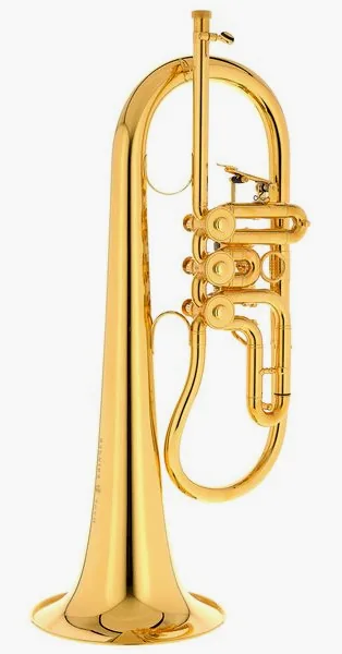Krinner Classic Flugelhorn Gold detail 4