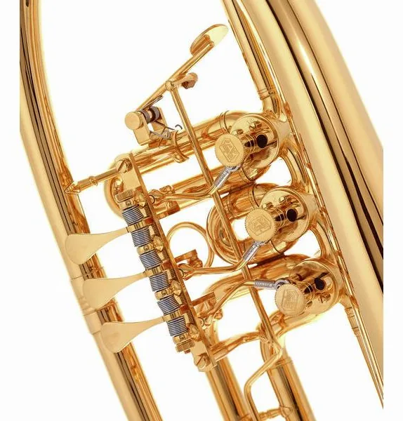 Krinner Prinzessin Flugelhorn Gold detail 5