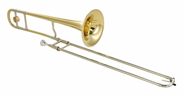 Kühnl & Hoyer 127 NZ Bb- Tenor Trombone vooraanzicht