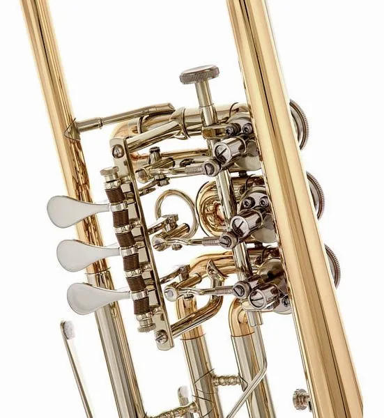 Kühnl & Hoyer 6010 G Rotary Valve Trumpet detail 4