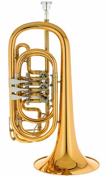 Kühnl & Hoyer Bb- Bass Trumpet detail 2