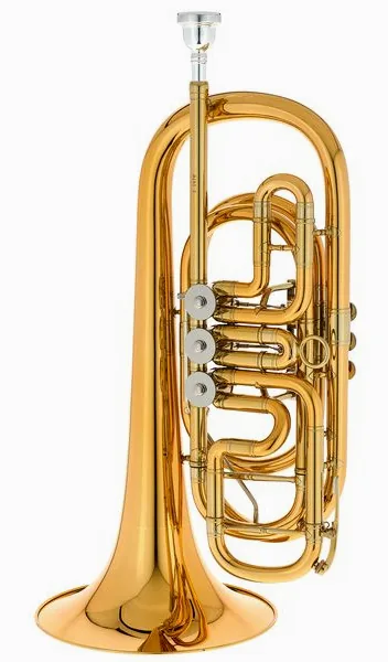 Kühnl & Hoyer Bb- Bass Trumpet detail 4