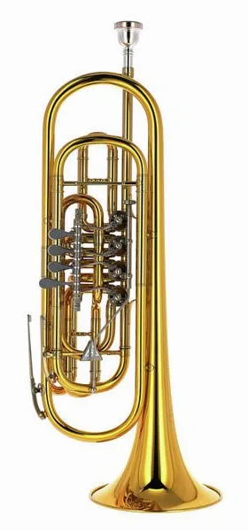 Kühnl & Hoyer C-/Bb-Bass Trumpet detail 2