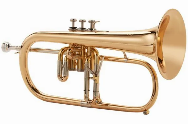 Kühnl & Hoyer Model 15 G Bb-Flugelhorn vooraanzicht