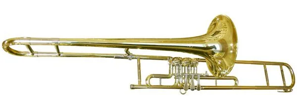 Kühnl & Hoyer Meinlschmidt Valve Trombone vooraanzicht