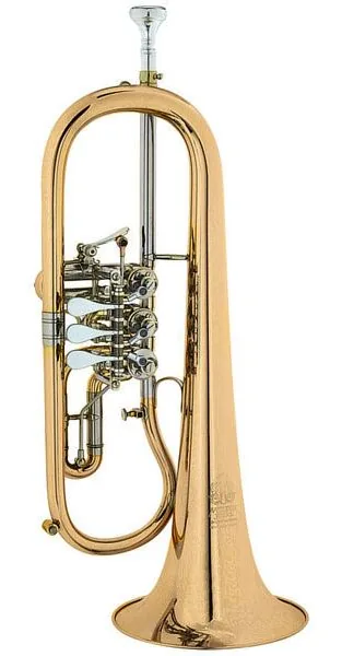 Melton 124GT-L Flugelhorn vooraanzicht