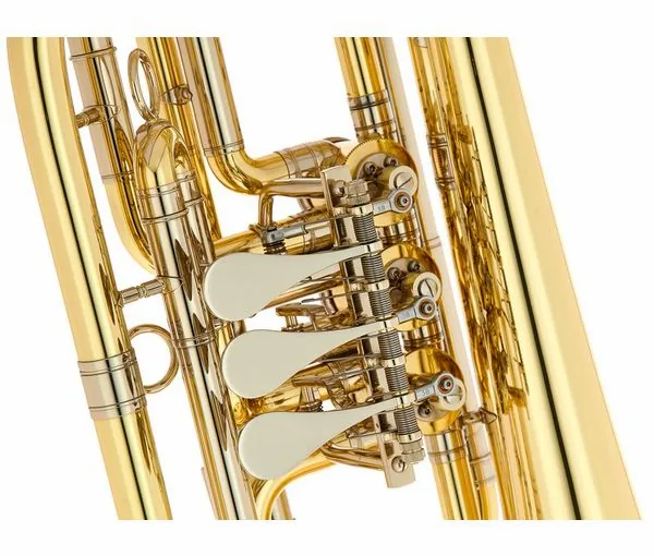 Melton 129-L Bb- Bass Trumpet detail 5