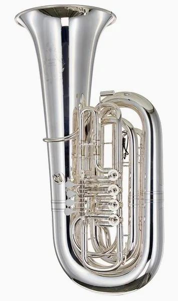 Melton 197/2-S "Original" Bb-Tuba vooraanzicht