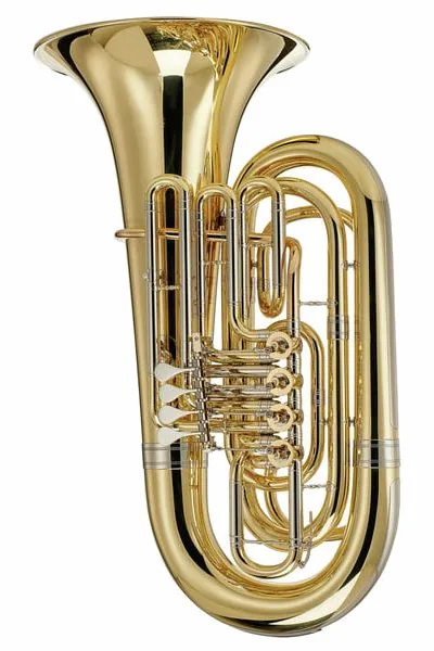 Melton 2011RA-L Bb-Tuba vooraanzicht