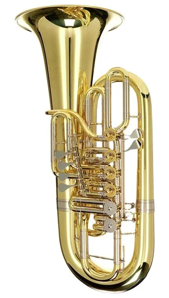 Melton 4260-L F-Tuba vooraanzicht