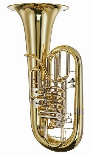 Melton 4460-L F-Tuba vooraanzicht