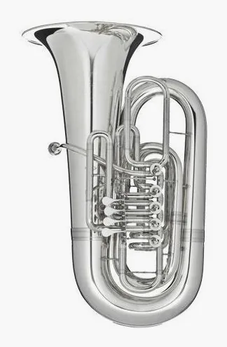 Melton 5450RA-S "Tuono" C-Tuba vooraanzicht