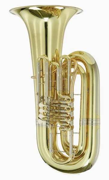 Melton 195-L "Fafner" Bb-Tuba vooraanzicht