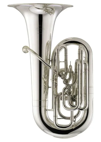 Miraphone 1281-S Petruschka F-Tuba vooraanzicht