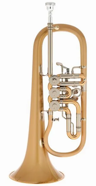 Miraphone 24R 1100 A100 G010 Flugelhorn detail 5