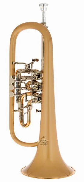 Miraphone 24R 1100 A100 G010 Flugelhorn vooraanzicht