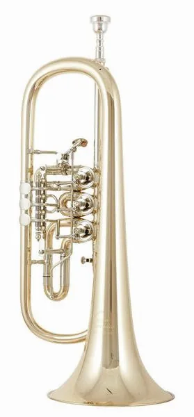 Miraphone 24R 1100 A100 Flugelhorn detail 2