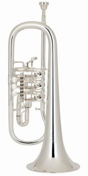 Miraphone 24R 1102 A100 Flugelhorn vooraanzicht