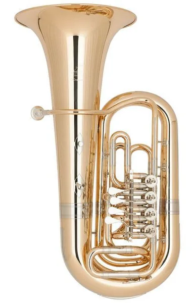 Miraphone 283A GM Eb-Tuba vooraanzicht
