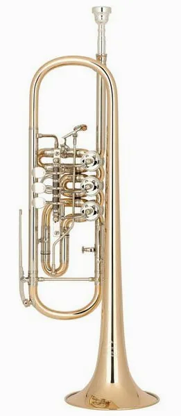 Miraphone 9R 1100 A100 Trumpet vooraanzicht