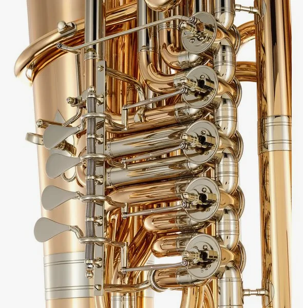 Miraphone 496B Hagen GM Bb-Tuba detail 5