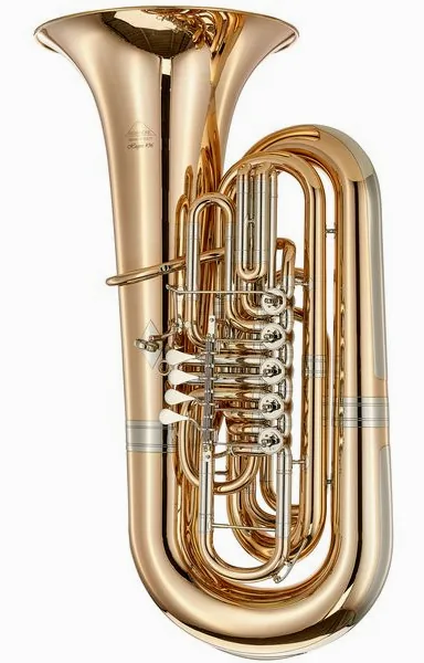 Miraphone 496B Hagen GM Bb-Tuba vooraanzicht