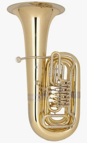 Miraphone 86A M Bb-Tuba vooraanzicht