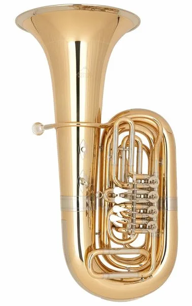 Miraphone 87A GM Bb-Tuba vooraanzicht