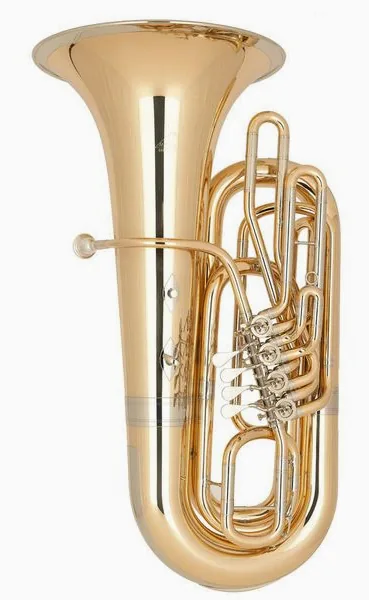 Miraphone 289A GM Bb-Tuba vooraanzicht