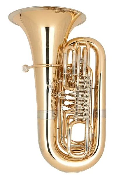 Miraphone 91B GM Bb-Tuba vooraanzicht