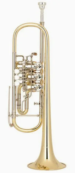 Miraphone 9R 0700 A100 Trumpet vooraanzicht