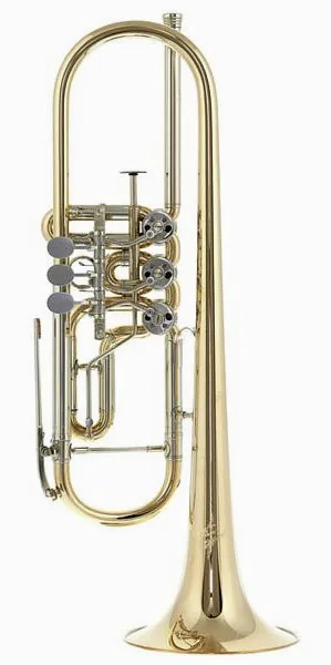 Peter Oberrauch Firenze Trumpet Bb 11,05 Raw vooraanzicht