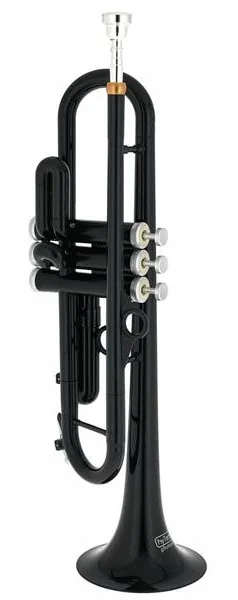 pBone music hyTech Bb-Trumpet black detail 3