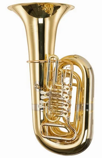 Rudolf Meinl Bayreuth Bb-Tuba vooraanzicht