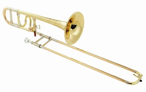 S.E. Shires TBAlessi Bb/F Tenor Trombone vooraanzicht