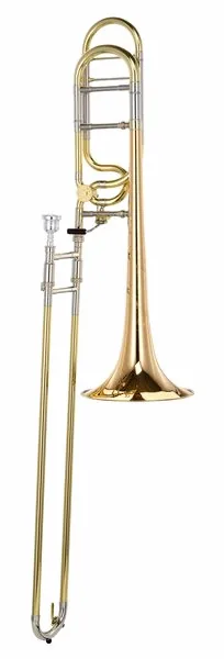 S.E. Shires TBQ30GR Bb/F Tenor Trombone detail 3