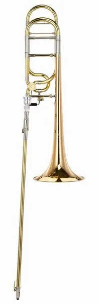 S.E. Shires TBQ30GR Bb/F Tenor Trombone detail 4