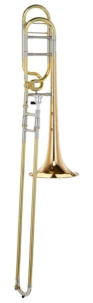 S.E. Shires TBQ30GR Bb/F Tenor Trombone detail 5