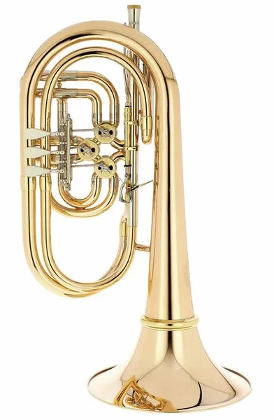 Schagerl Bass trumpet Wunderhorn H detail 2