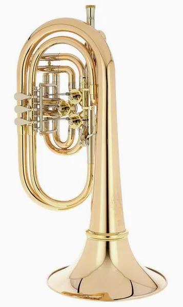 Schagerl Bass trumpet Wunderhorn H detail 3