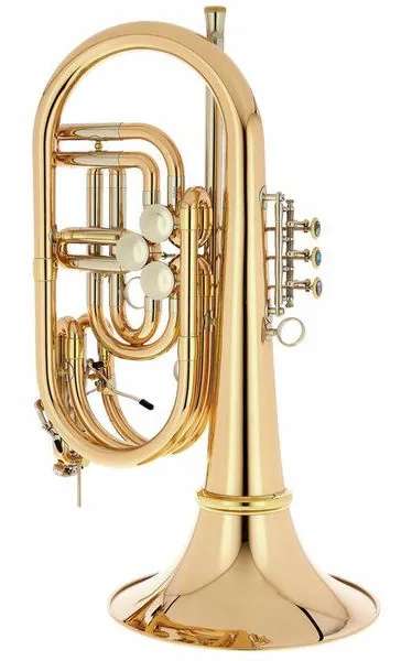 Schagerl Bass trumpet Wunderhorn V raw detail 2