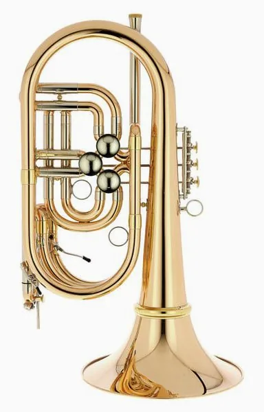 Schagerl Bass trumpet Wunderhorn V raw detail 3