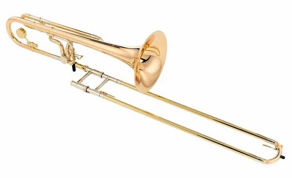 Schagerl Bb/F- Trombone Aurora R vooraanzicht