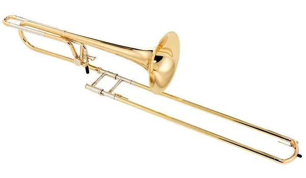 Schagerl Bb/F- Trombone Aurora vooraanzicht