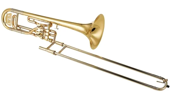 Schagerl Superbone Bb/F-Trombone vooraanzicht
