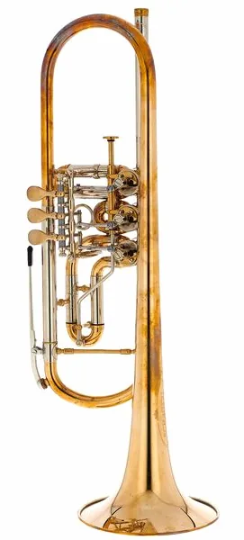 Schagerl Berlin Heavy "K" Bb- Trumpet R detail 3