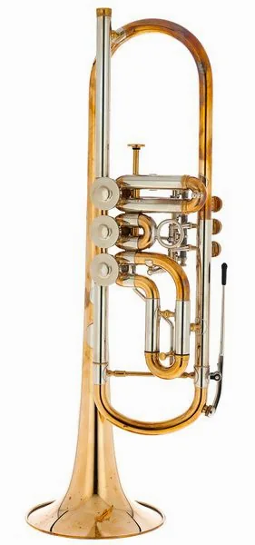 Schagerl Berlin Heavy "K" Bb- Trumpet R detail 4